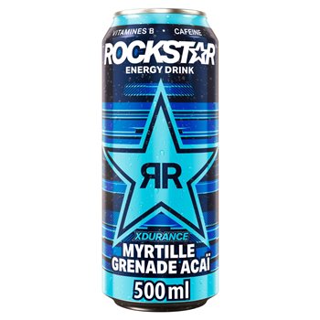 Rockstar Myrtille grenade acaï - 50cl